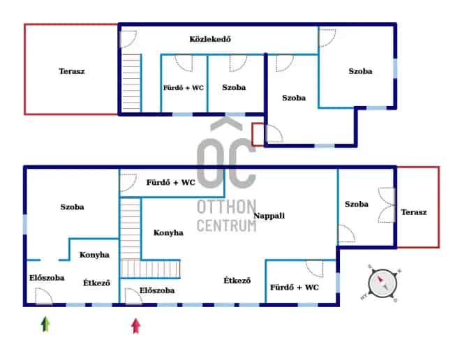 Budapest XIX kerület családi ház eladó 180nm 6 szoba felujítva