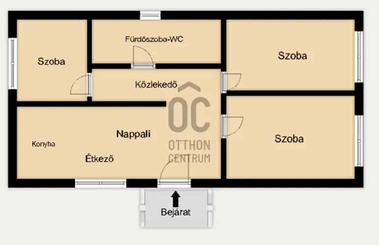 Hajdúszovát 4 szobás felújított családi ház eladó
