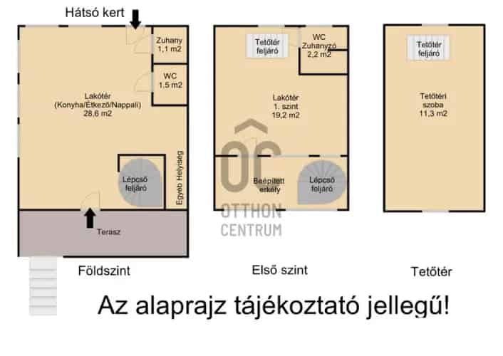Kulcsi hétvégi ház eladó - Dunára néző panoráma