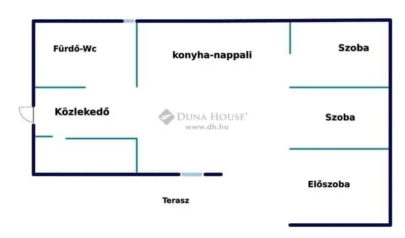 63 nm-es felújítandó családi ház eladó Budapest 17 kerületben
