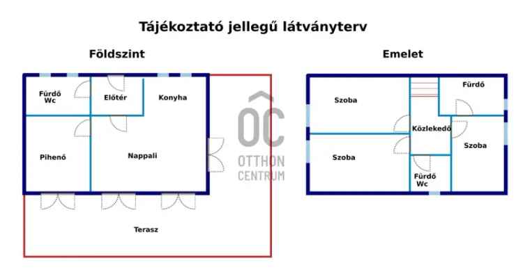 Eladó telek építési engedéllyel Szentkirályszabadján panorámával