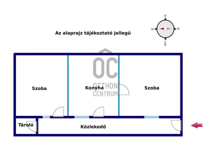 Mélykúti telek eladó bontandó házzal