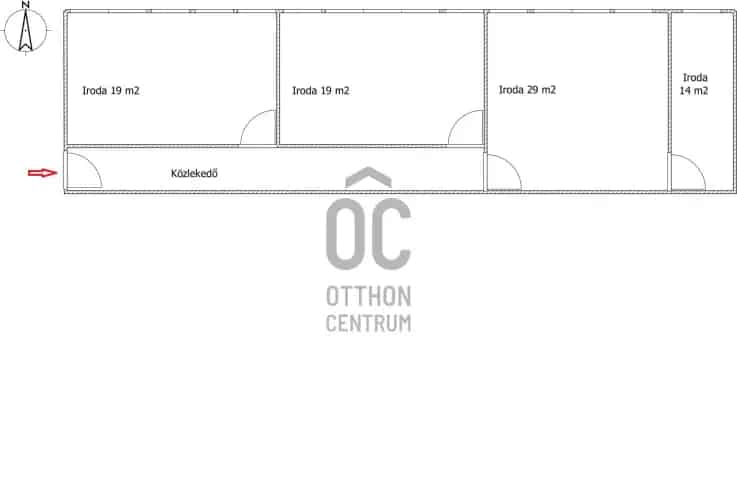 Nyíregyháza Belváros Iroda Eladó 100m2 3 Tanterem