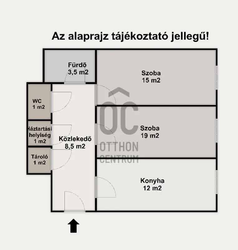 60 nm-es lakás eladó XIII kerületben kiváló közlekedéssel