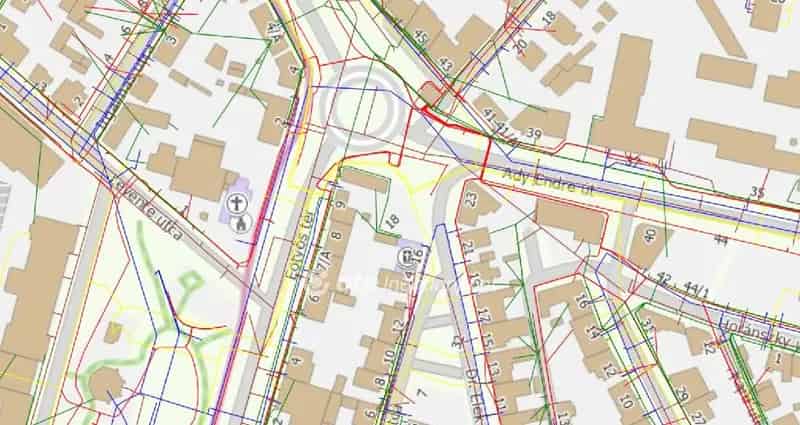 323 m2-es építési telek Szolnok központjában eladó