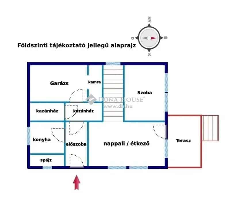 Bocskaikert 100nm-es 4 hálószobás családi ház eladó