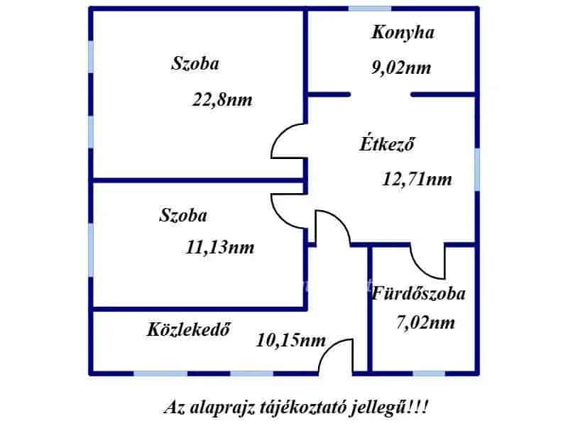 Felújítandó családi ház Karcagon 1126 nm-es telekkel