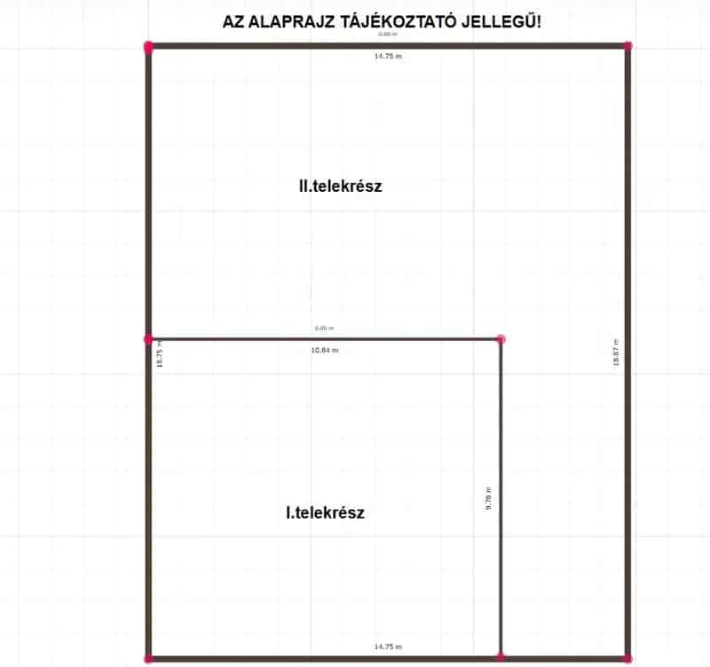 1676nm-es Építési Telek Mosonszentmiklóson - Csendes Környezetben