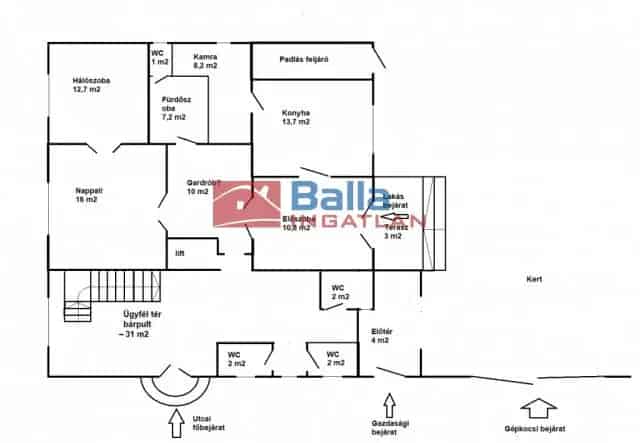 Pilis családi ház eladó 164 m² 4 szoba felújítandó