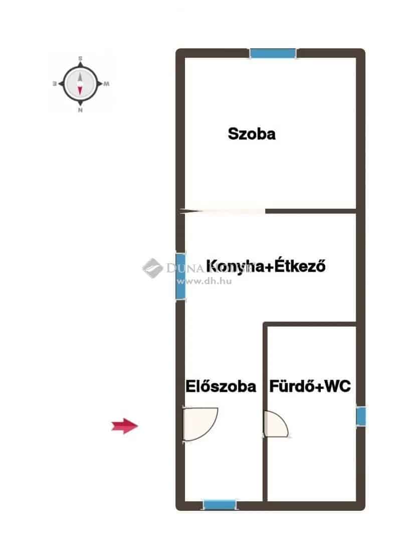 Felújított családi ház Körmend belvárosában