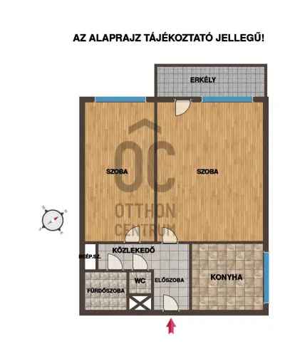 Budapest XVI kerulet elado panel lakás 51 nm 2 szoba erkély