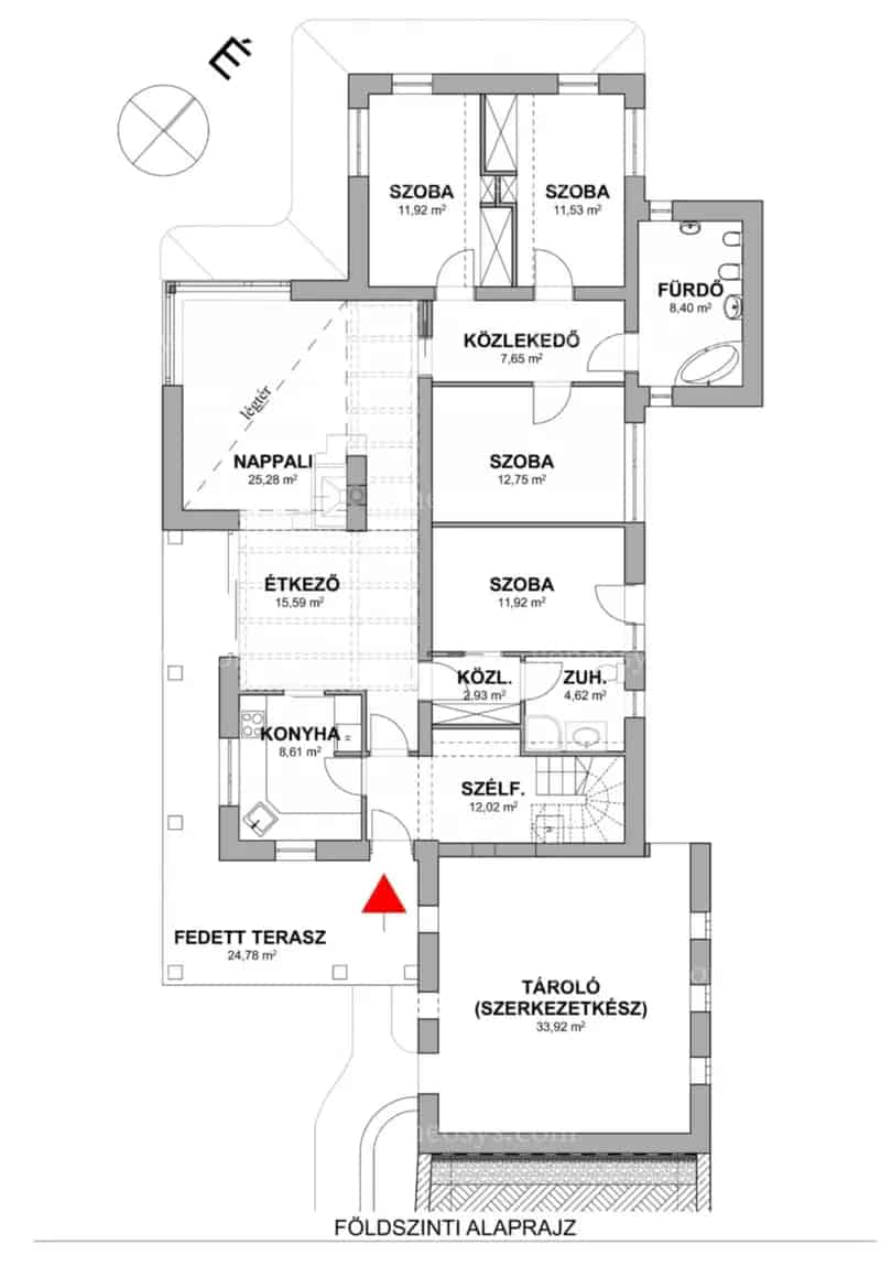 Úrhida 310nm-es 5 szobás családi ház eladó