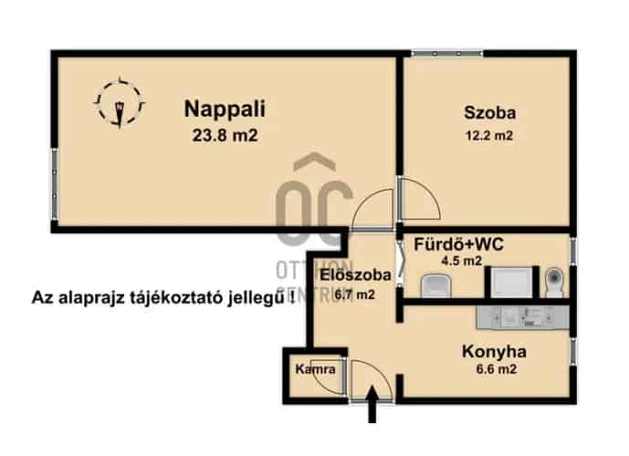 Gyöngyösi eladó lakás 56 nm 2 szoba földszint felújított