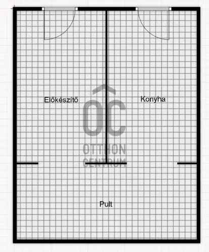 Büfé bérleti jog eladó Fehérvári úti Vásárcsarnokban 31 nm