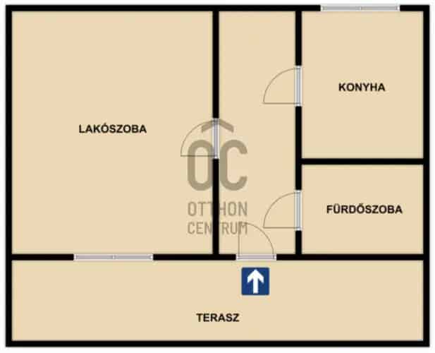 Mogyoródi telek eladó házal - 1298 m2 - befektetésnek is
