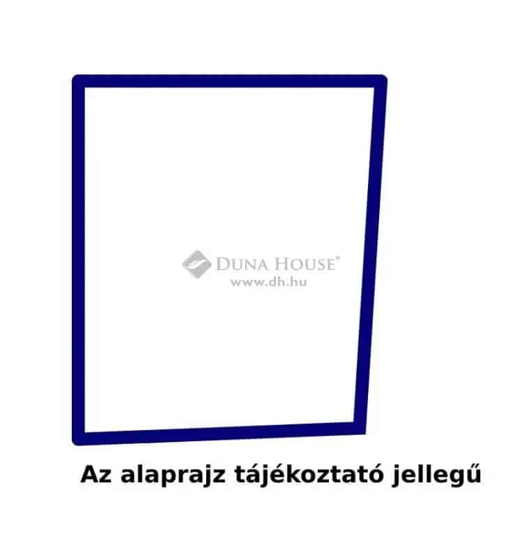 Komáromban eladó 2584 m2-es telek kereskedelmi szolgáltató célra