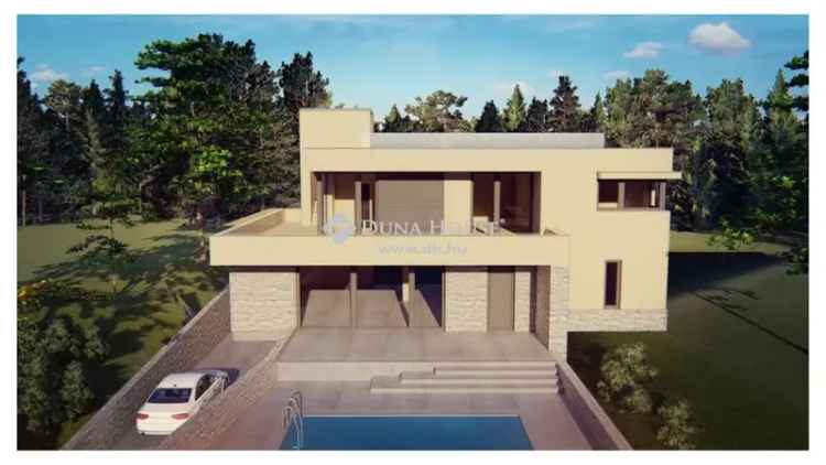 Szentendre Panorámás Luxus Ház Eladó - Medence Wellness Garázs