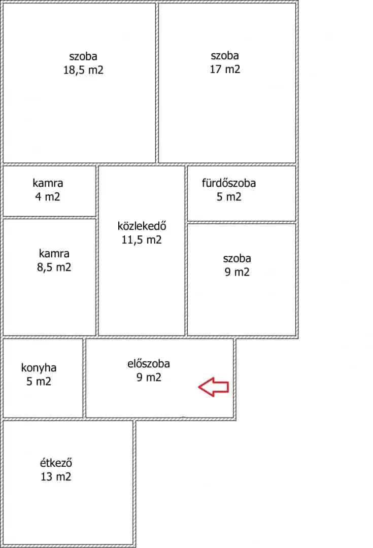 Nyíregyháza Ságvári kertváros 115nm-es családi ház eladó