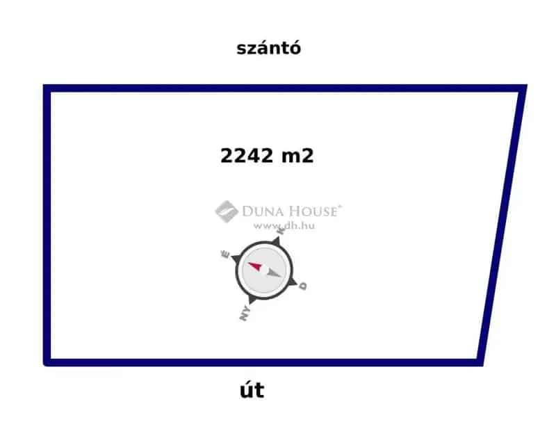 Vértesacsa Gyógyítóvölgy Telek Eladó 2242 m2
