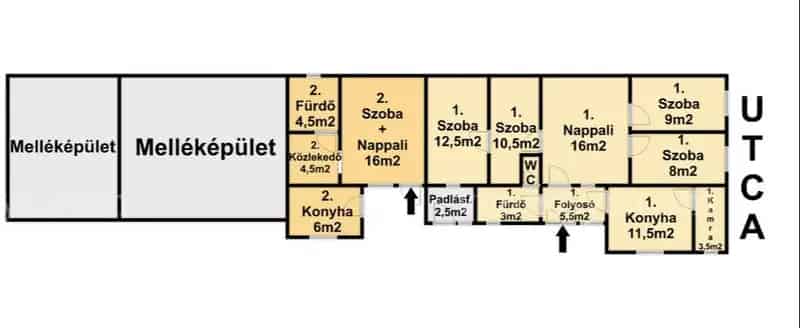Paksi családi ház eladó - felújítandó, 112m2, 1040m2 telek