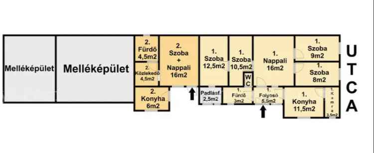 Paksi családi ház eladó felújítandó 112m2 1040m2 telekkel