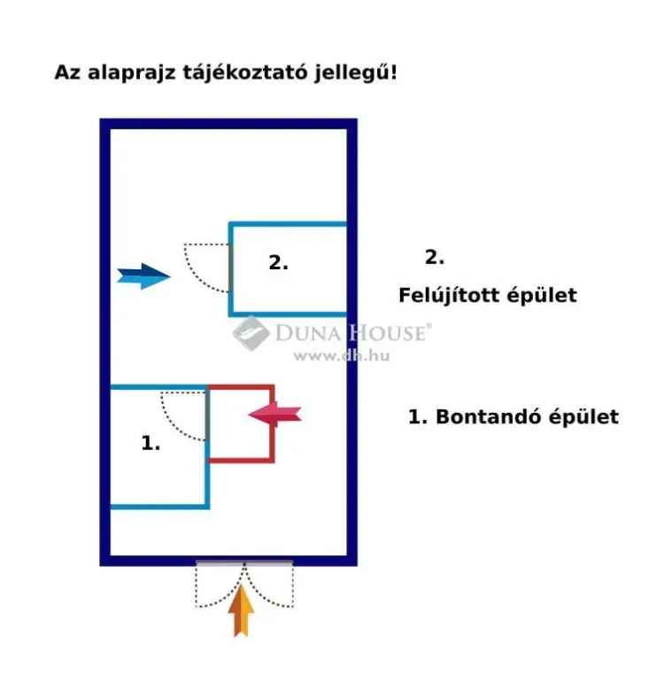 Soroksár Újtelep 503 nm-es telek eladó családi ház építésére