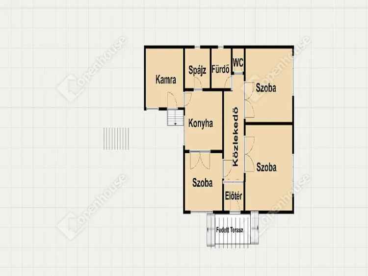 Szelevényi családi ház eladó - 88 m2 - 800 m2 telek - Falusi CSOK