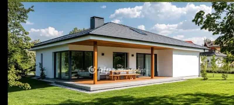 80 m2 Kecskeméti családi ház kerttel - könnyűszerkezetes