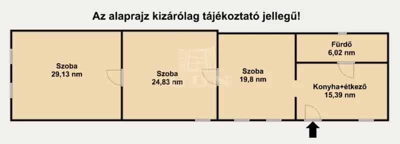 Hatvan Központi Tégla Lakás Eladó 95 nm