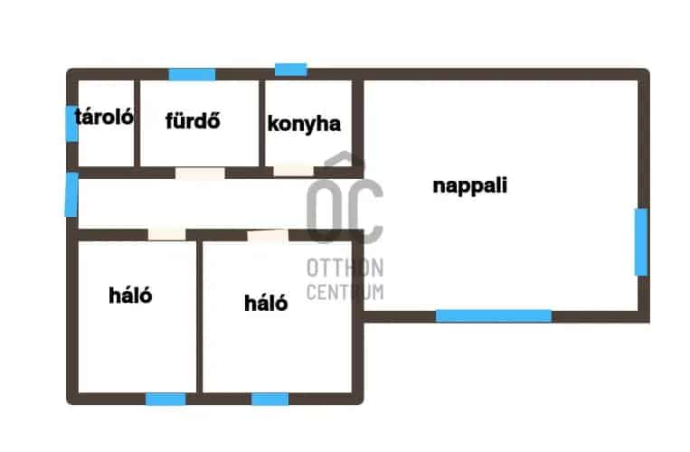 Szentendrei eladó nyaraló faház 1079m2-es telken
