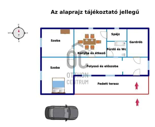 Borsfai családi ház eladó felújítva 115m2