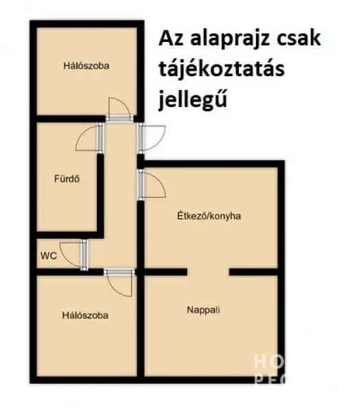 Óföldeáki családi ház eladó 78 m2 790 m2 kerttel