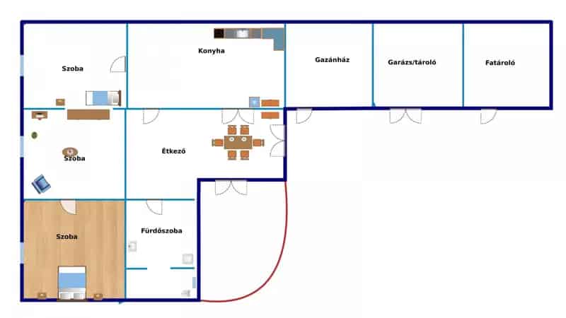 Felújított 3 szobás családi ház Mónosbélen