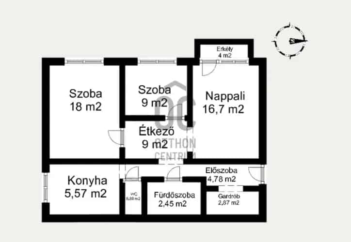 Dunakeszi eladó panel lakás Budai panorámával