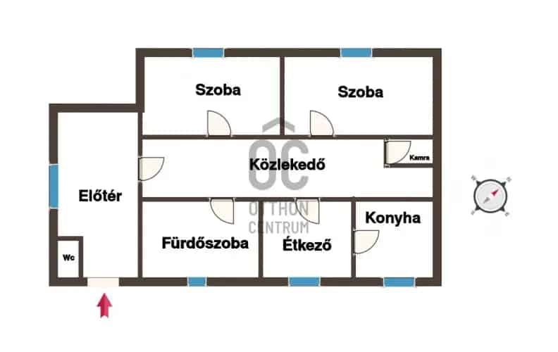 Püspökladány - 80 nm-es családi ház eladó