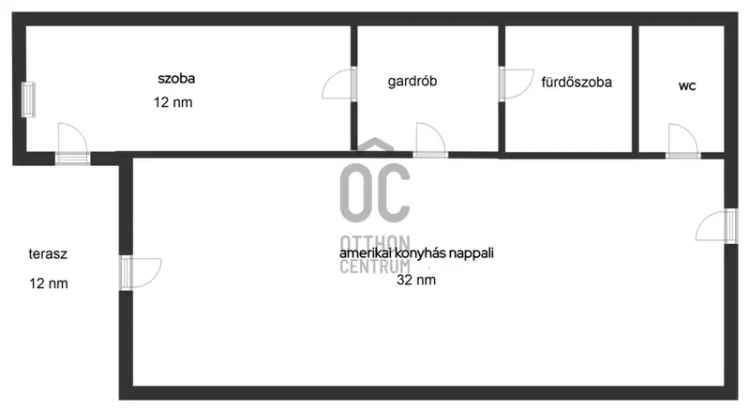 Eladó lakás Budapest XIII. kerületében újszerű terasszal és kertkapcsolattal