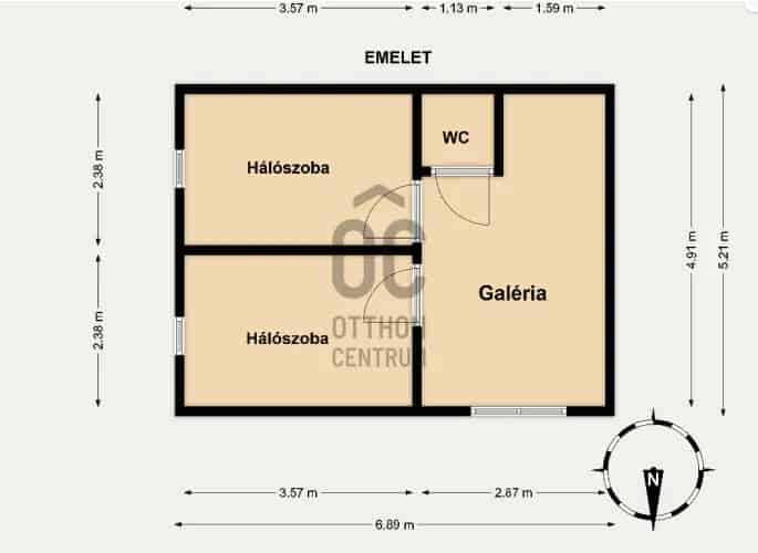 Soproni eladó ikerház Jánostelepen 100 m2