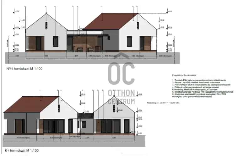 Nagycenki eladó új építésű ikerház 90nm 3 szoba CSOK