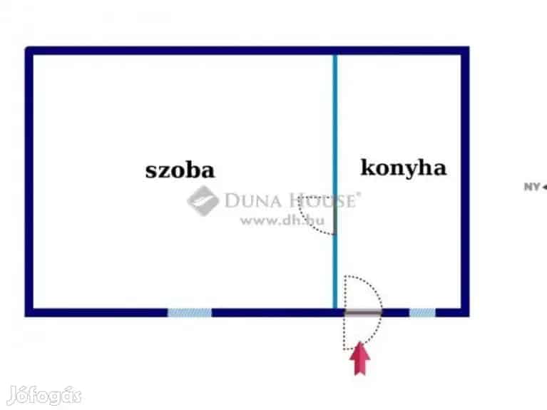 Abai 18 nm-es ház eladó zártkertben