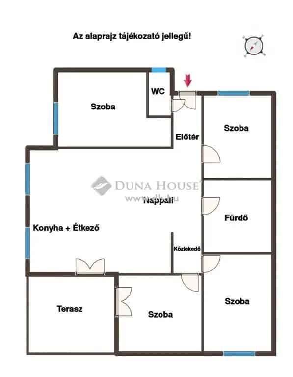 Új építésű ikerházfél Tahitótfalun 90 m² 4 szoba kerttel