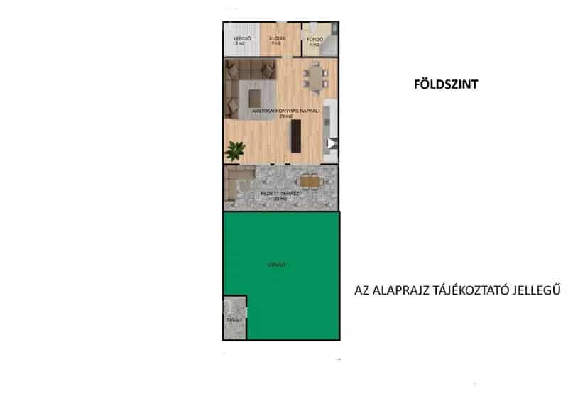 Balatonboglári apartman eladó - felújított, 3 csillagos, 6-10 fő