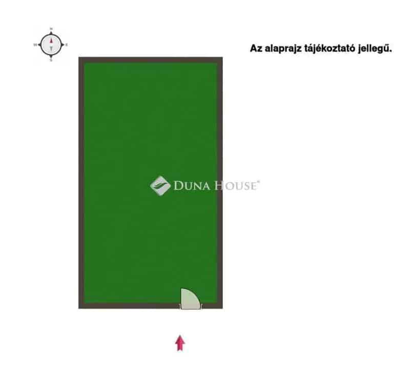 1175 m2-es telek Érd Újfalu frekventált utcájában