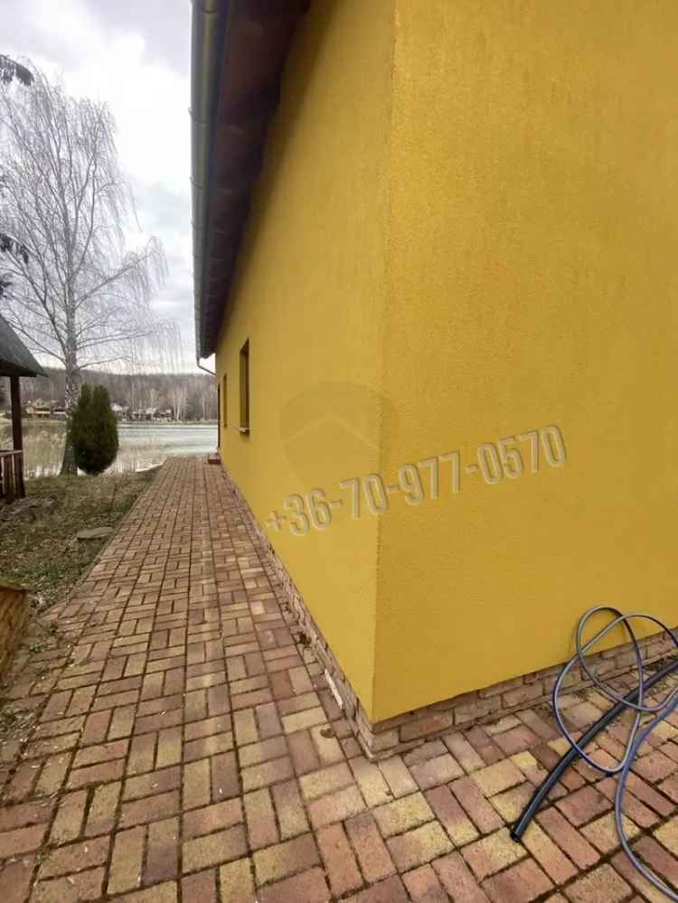 Tóparti ház Tatabánya mellett panorámával