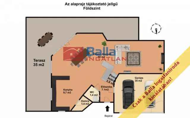 Szob családi ház eladó 5 szoba panoráma dupla garázs