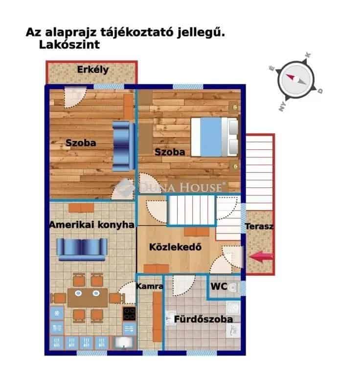 Ösküi Ikerházrész Eladó - 192nm - Felújított - Kerttel - Garázzsal