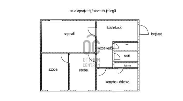 Simaság 76 nm-es 3 szobás családi ház eladó