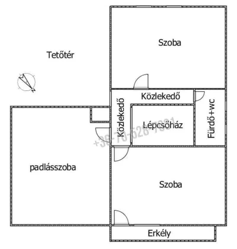 Tágas családi ház Tatabányán két generációnak is