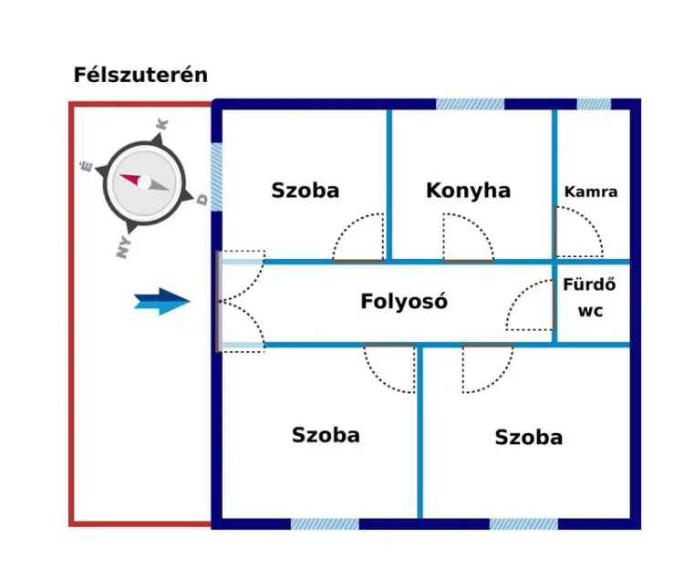 Fonyódliget 130 nm-es 7 szobás családi ház eladó