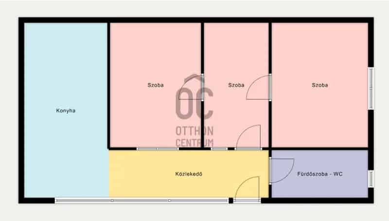 Vámospércsi családi ház eladó - 71 5 m² - 3 szoba - azonnal költözhető