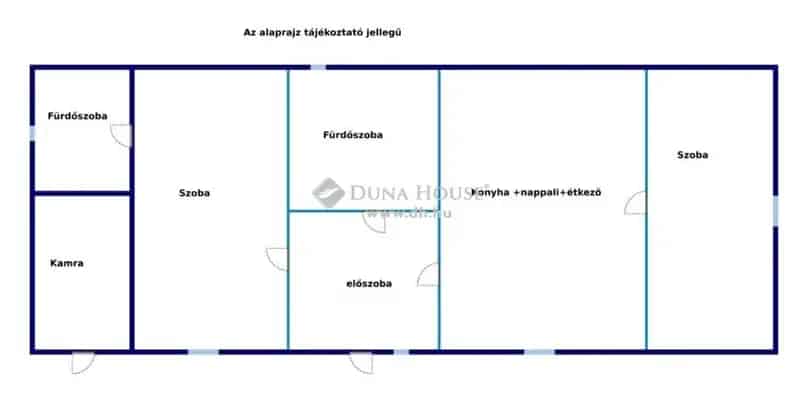 Esztergomi házrész eladó - modern, két fürdőszobás